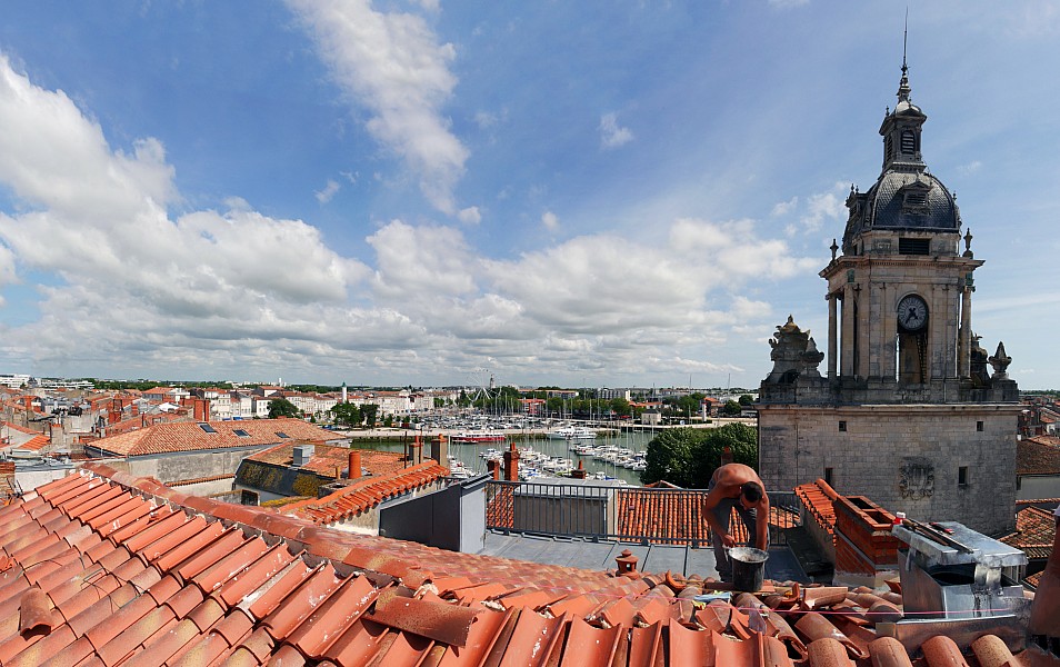 La Rochelle vu d'en haut, 