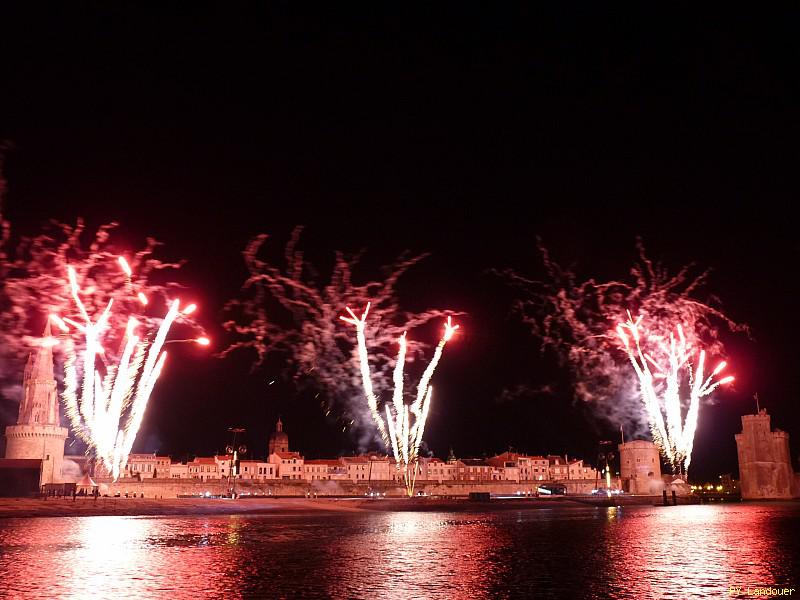 La Rochelle vu d'en haut, Tours de la Cha&icirc;ne et Saint-Nicolas