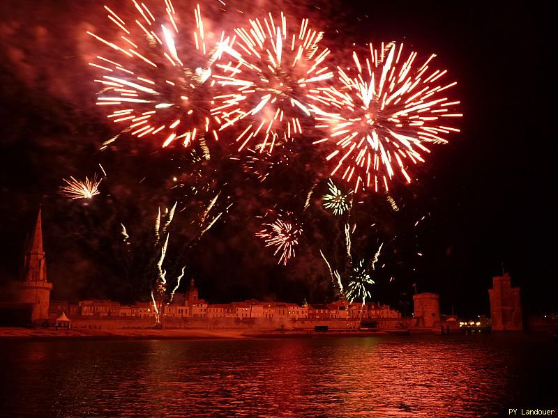 La Rochelle vu d'en haut, Tours de la Cha&icirc;ne et Saint-Nicolas