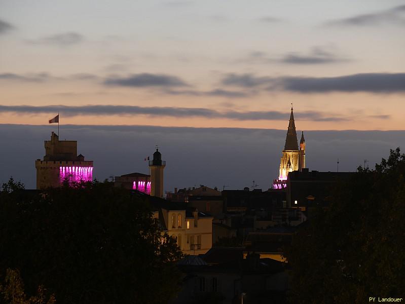 La Rochelle vu d'en haut, Tours vues de loin