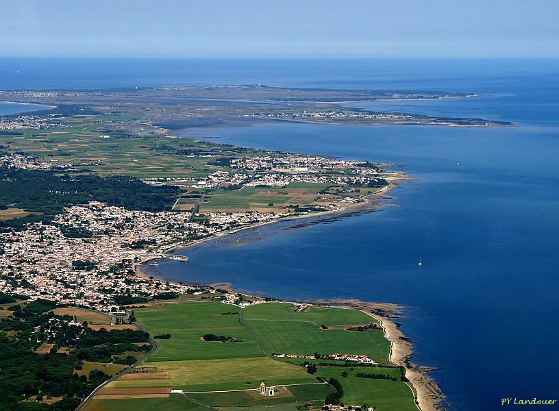 La Rochelle vu d'en haut, Île de Ré, vue d'avion 